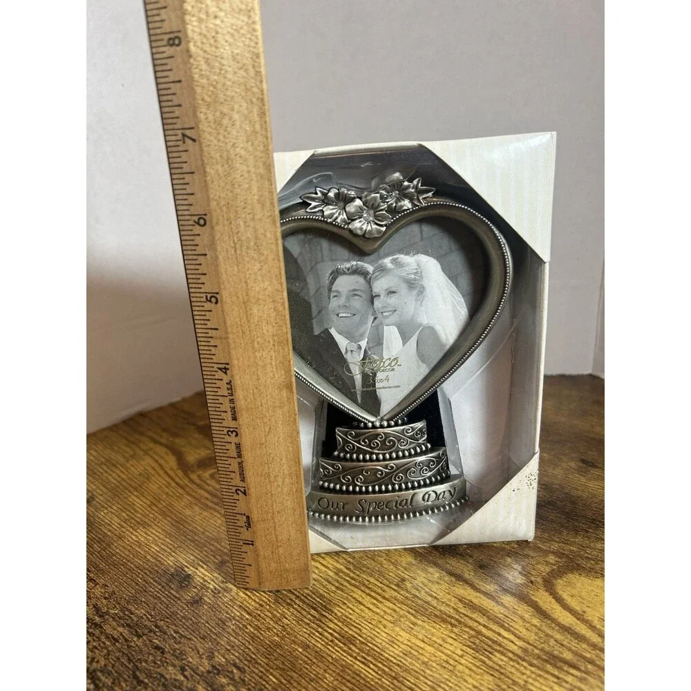 Fetco Wedding Heart & Cake Photo Frame “OUR SPECIAL DAY” 3.5